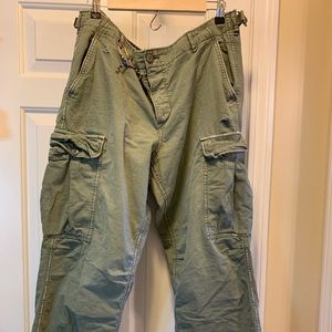 American Eagle Ex-boyfriend distressed cargo pants